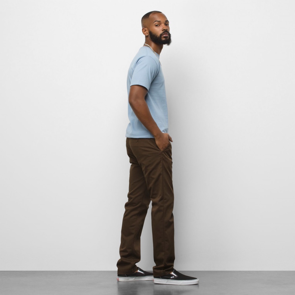 Furgonok Autentikus Chino Slim Nadrág Demitasse