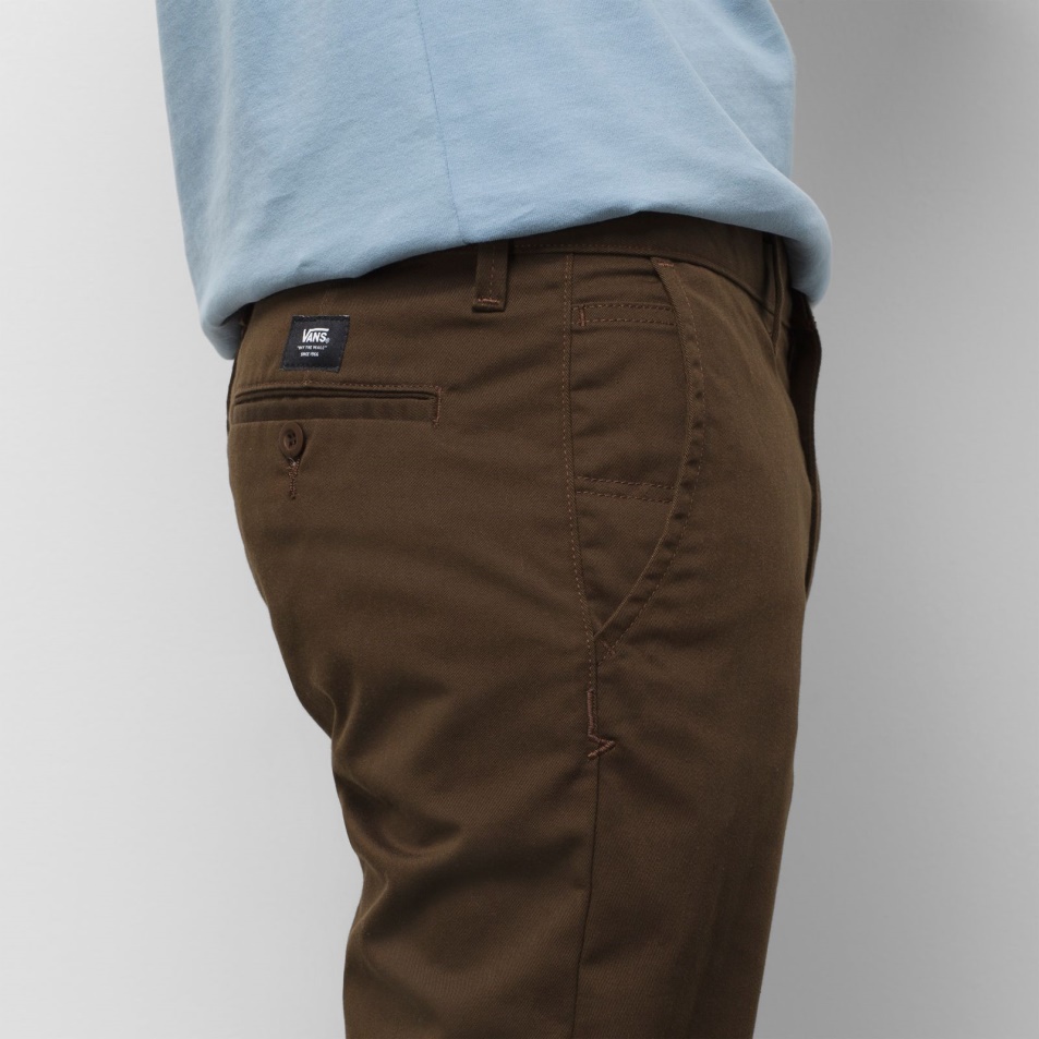 Furgonok Autentikus Chino Slim Nadrág Demitasse