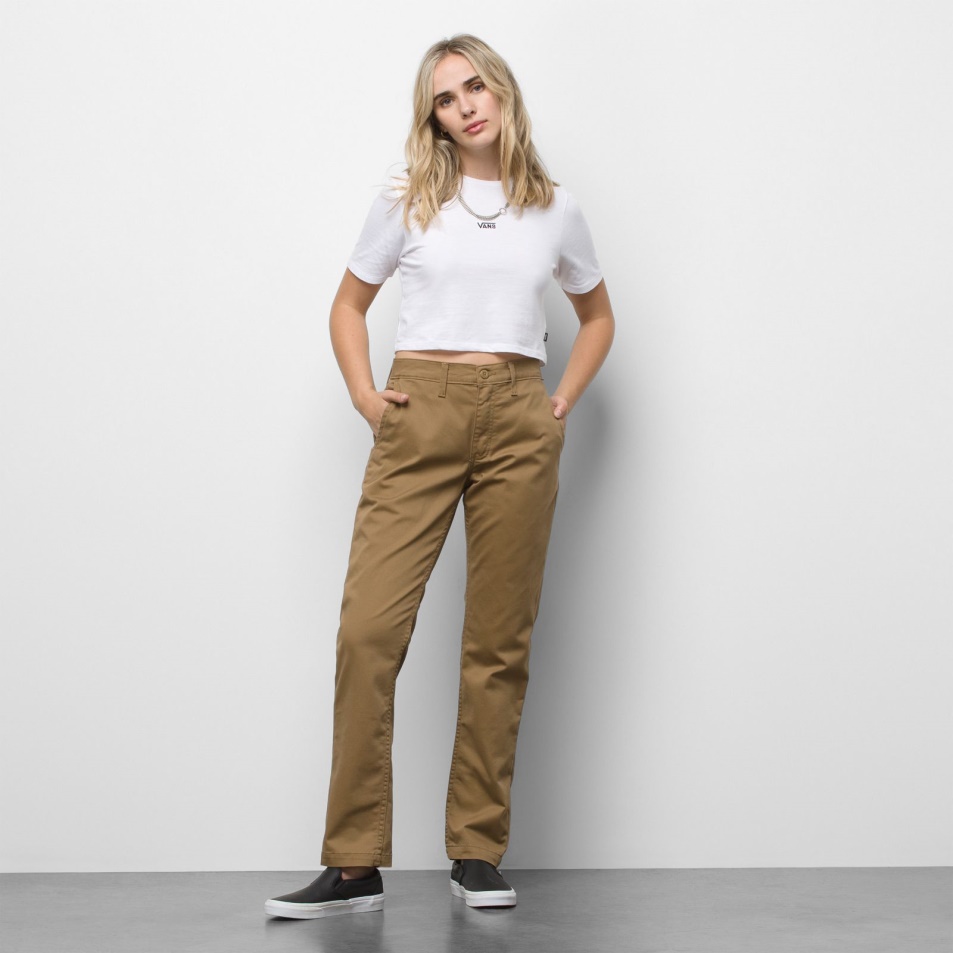 Furgonok Autentikus Chino Slim Nadrág Piszok