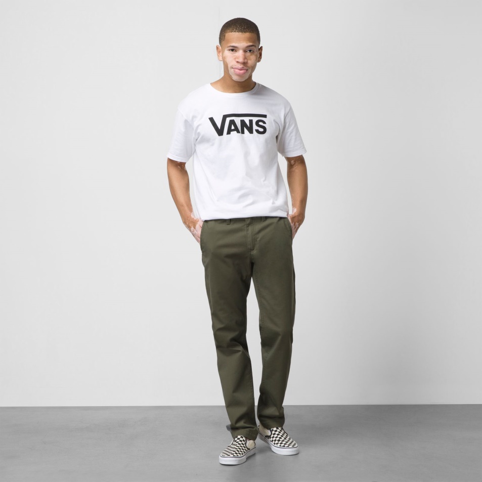 Furgonok Autentikus Chino Slim Pant Grapeleaf