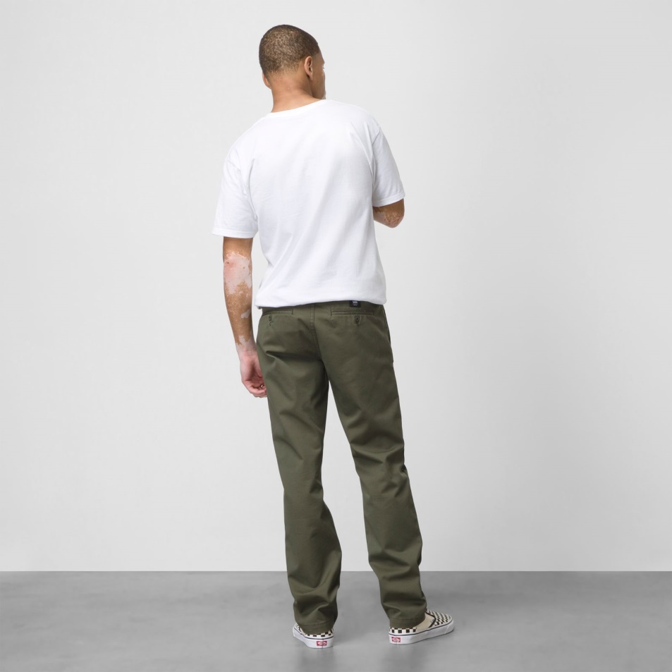 Furgonok Autentikus Chino Slim Pant Grapeleaf