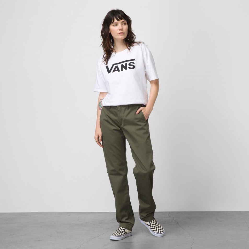 Furgonok Autentikus Chino Slim Pant Grapeleaf