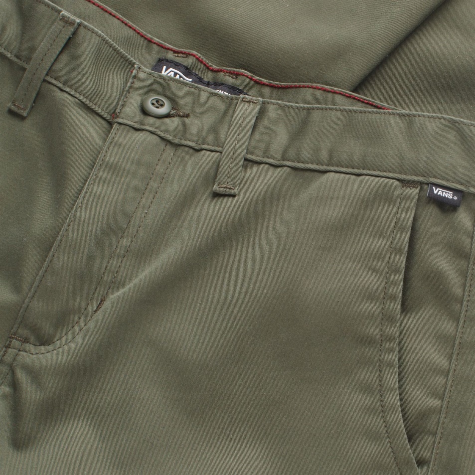 Furgonok Autentikus Chino Slim Pant Grapeleaf
