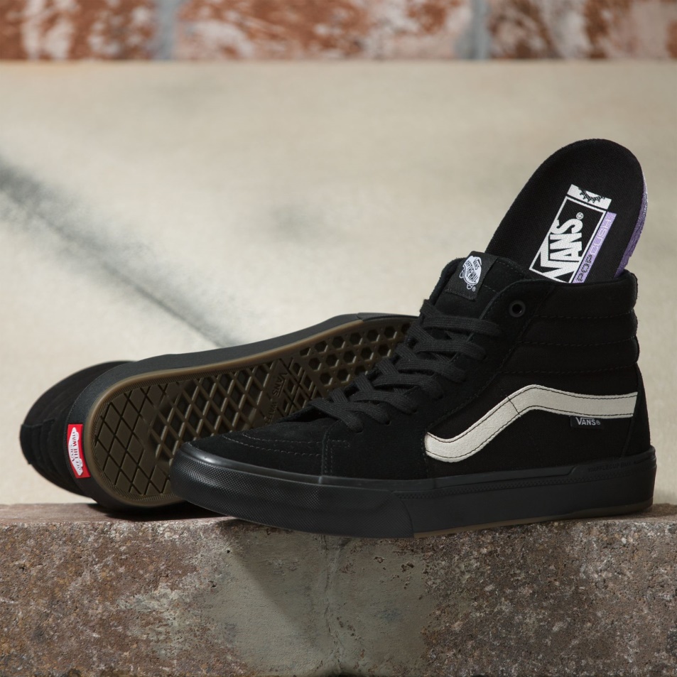 Furgonok Bmx Sk8-hi Fekete-fekete