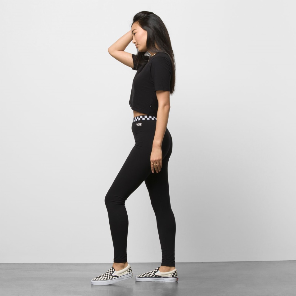Vans Bladez Check Legging Fekete