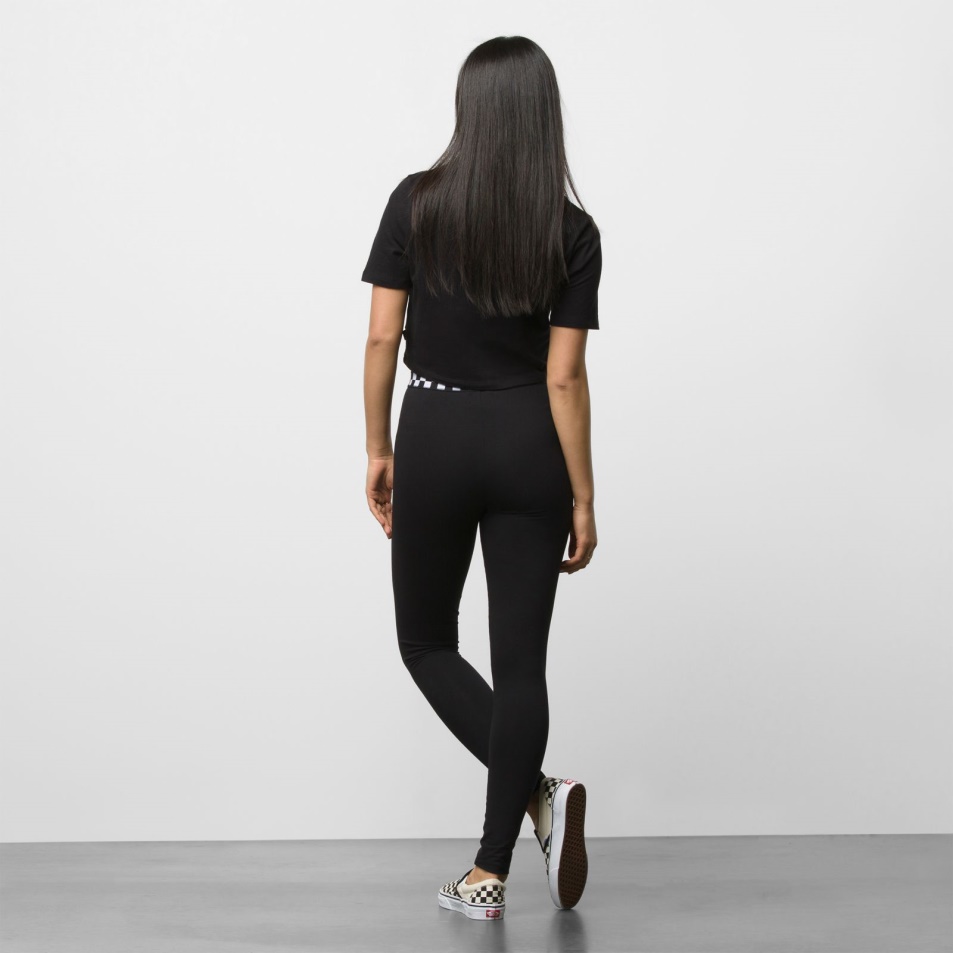 Vans Bladez Check Legging Fekete