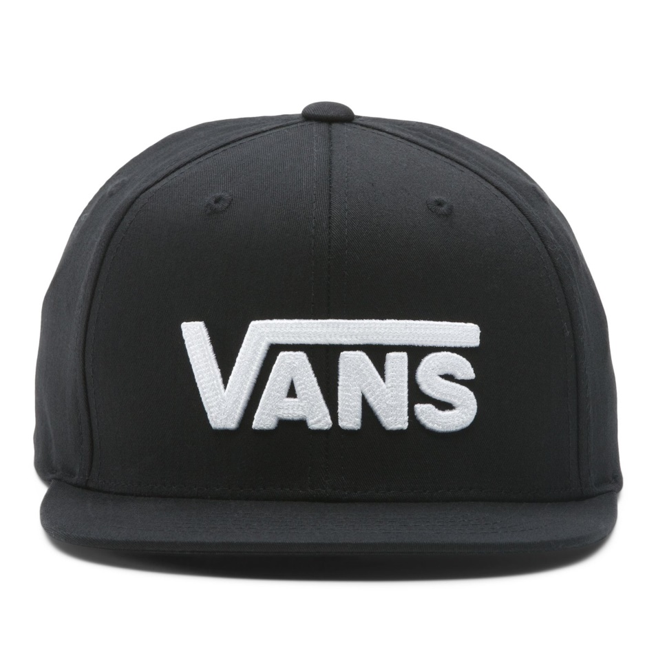 Vans Boys Drop V Snapback Sapka Fekete Fehér