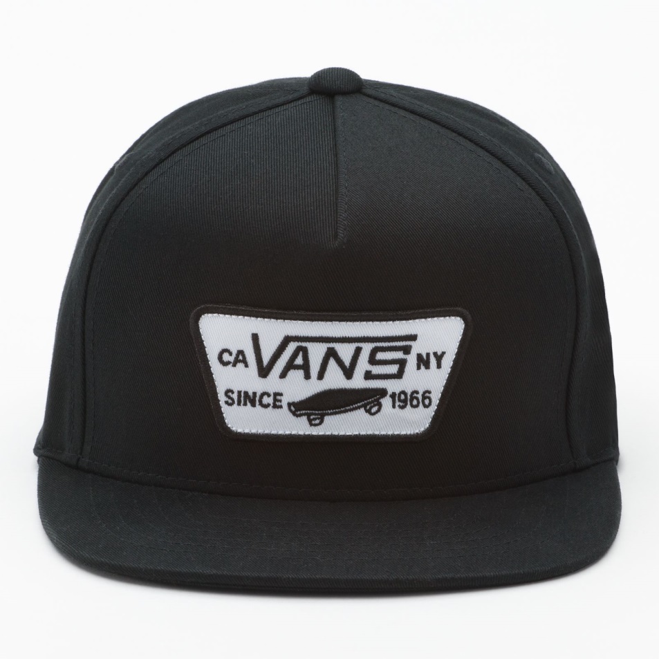 Vans Boys Full Patch Snapback True Black