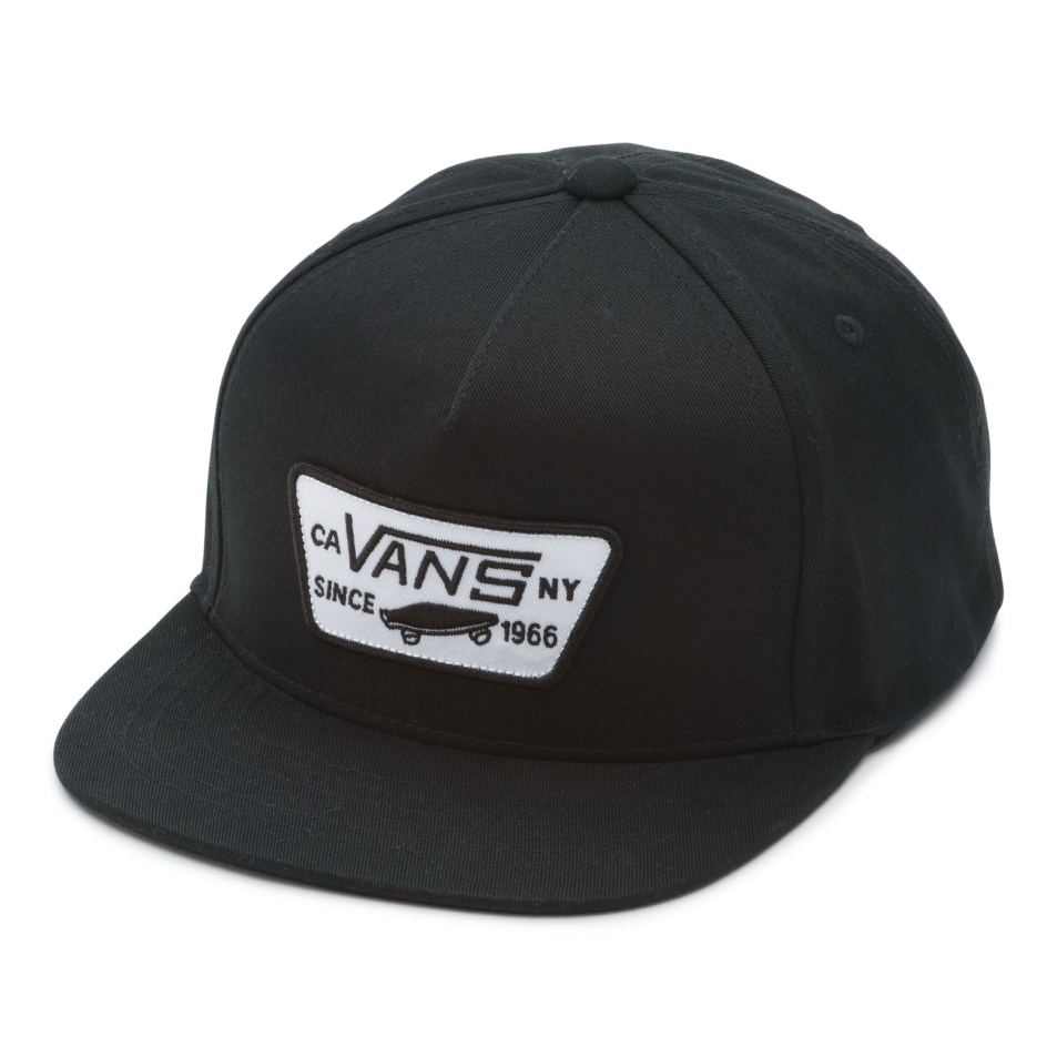 Vans Boys Full Patch Snapback True Black