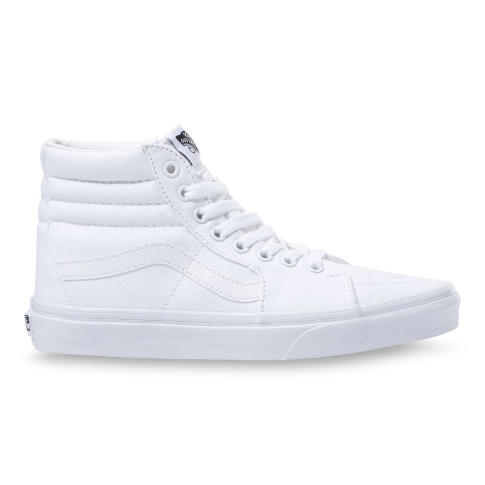 Furgonok Vászon Sk8-hi True White