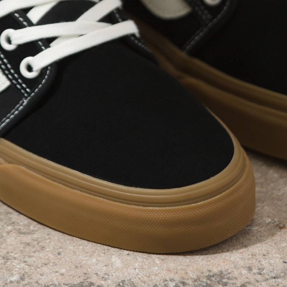 Furgonok Chukka Alacsony Sidestripe Black-gum