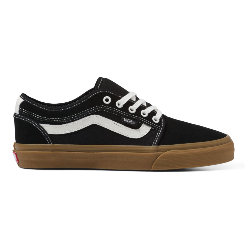 Furgonok Chukka Alacsony Sidestripe Black-gum