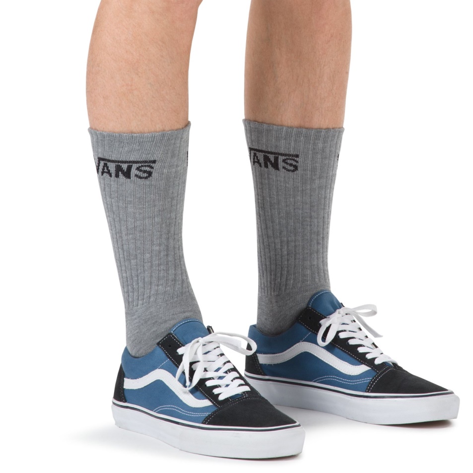 Vans Classic Crew Zokni 3 Db 6,5-9-es Kiszerelésű Heather Szürke