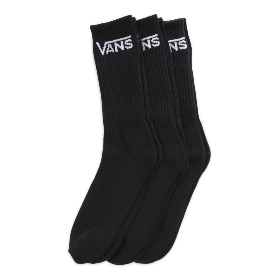 Vans Classic Crew Zokni 3 Db 9,5-13 Db-os Kiszerelés Fekete