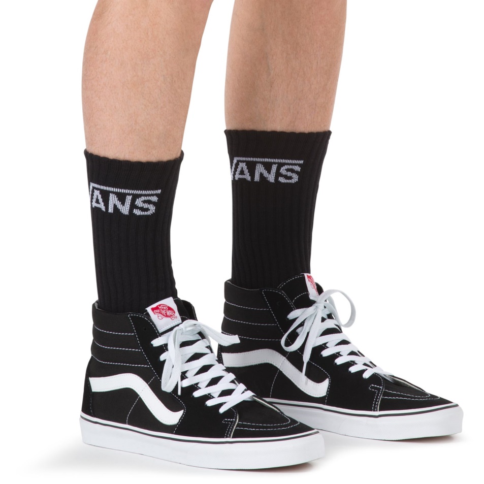Vans Classic Crew Zokni 3 Db 9,5-13 Db-os Kiszerelés Fekete