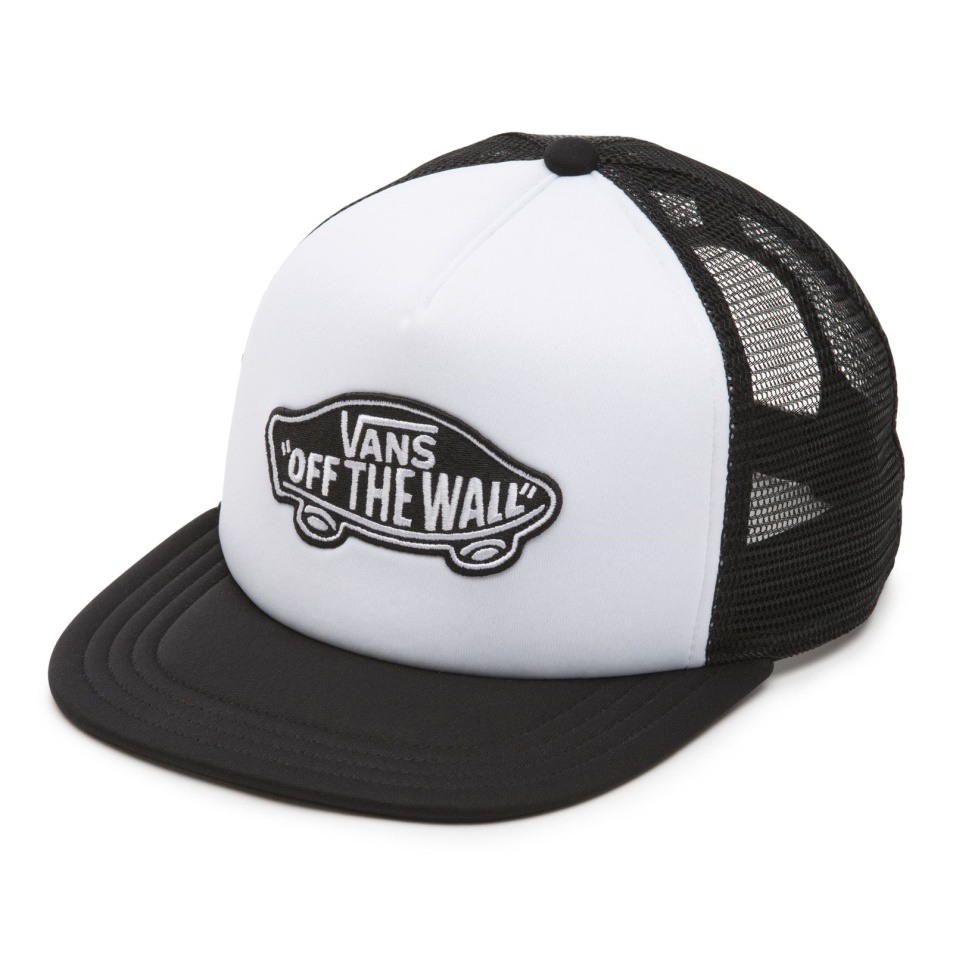 Furgonok Klasszikus Patch Trucker Fehér-fekete