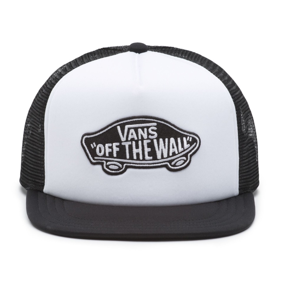 Furgonok Klasszikus Patch Trucker Fehér-fekete