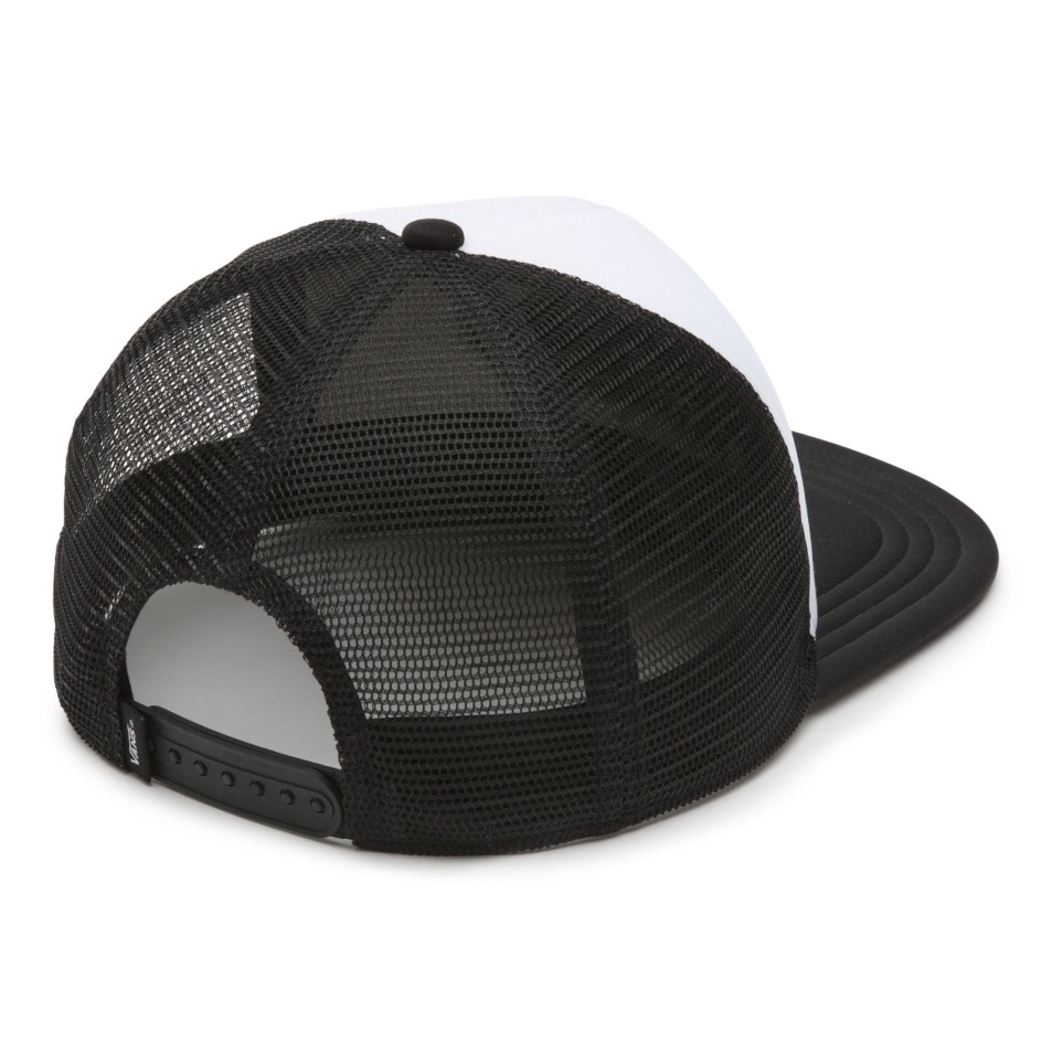 Furgonok Klasszikus Patch Trucker Fehér-fekete
