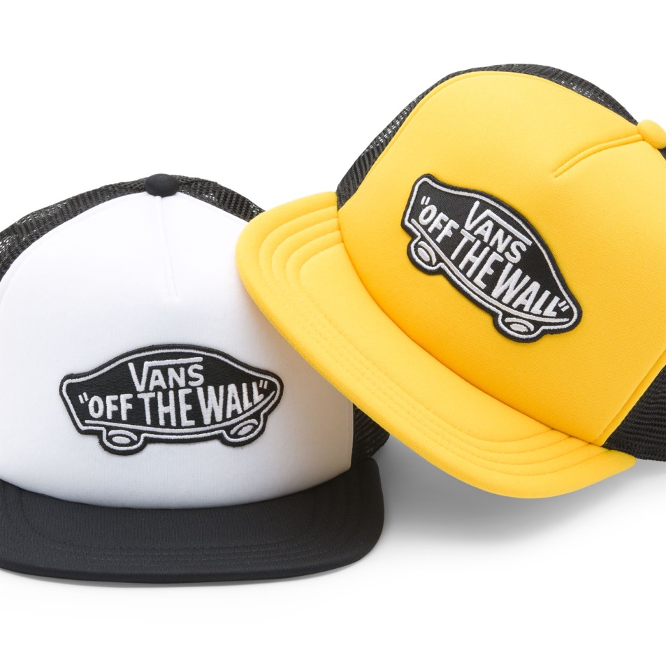 Furgonok Klasszikus Patch Trucker Fehér-fekete