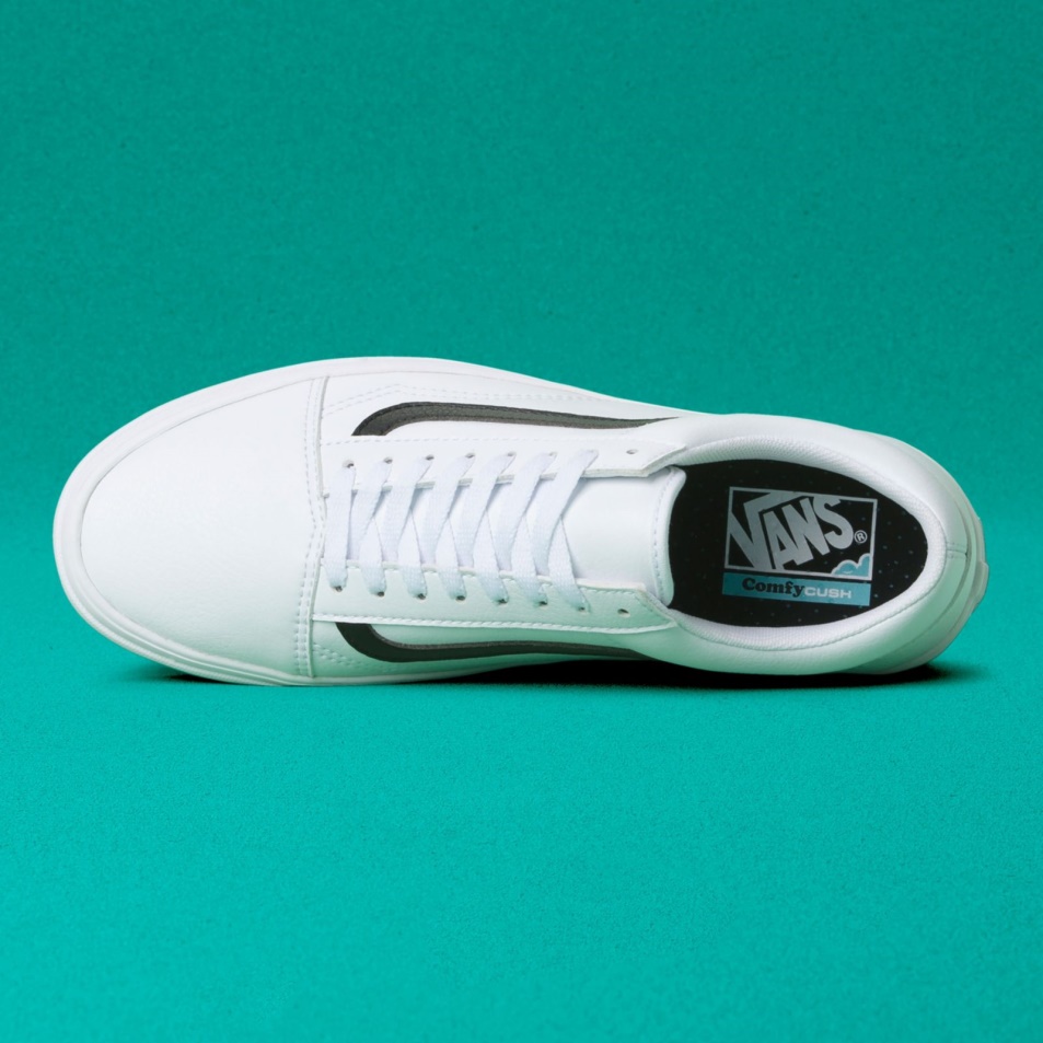 Furgonok Klasszikus Tumble Comfycush Old Skool True White