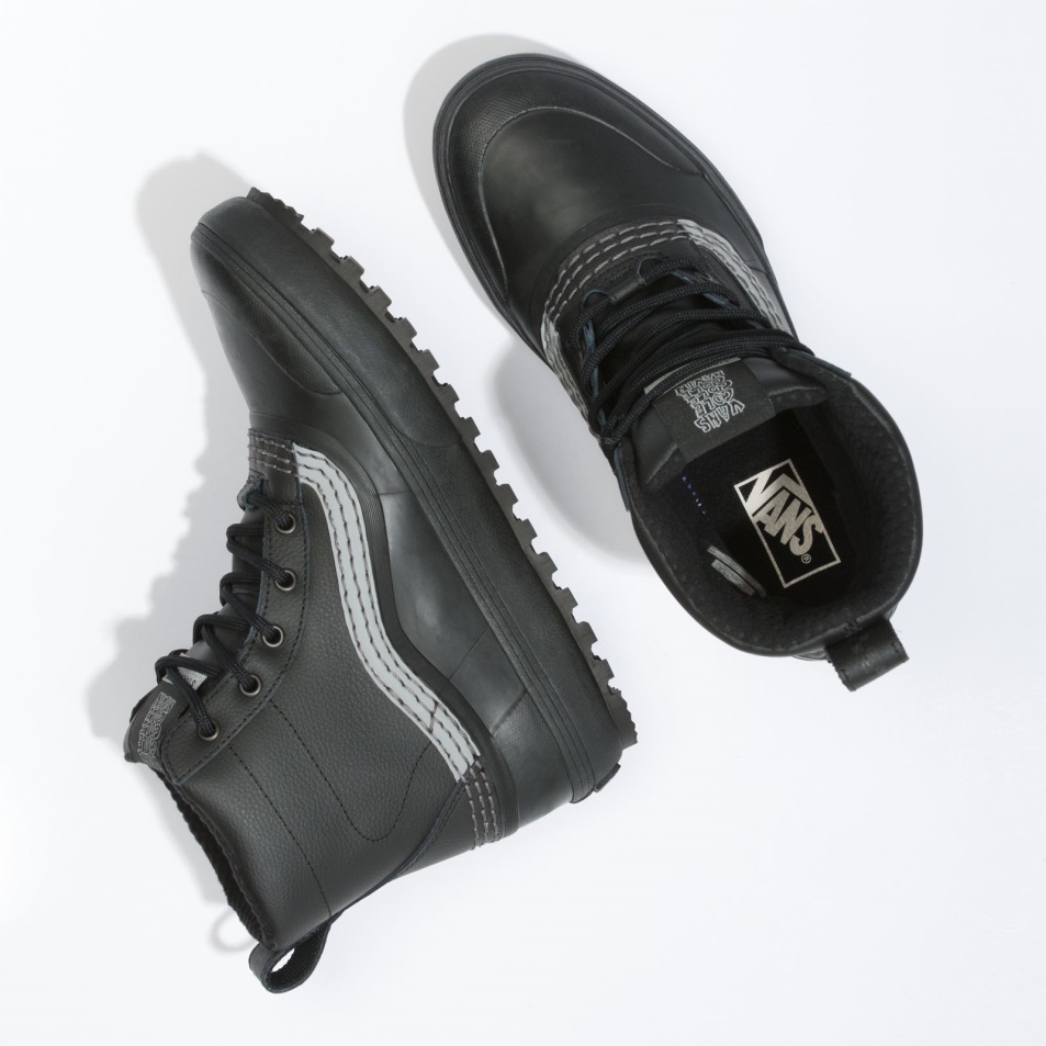 Vans Cole Navin Standard Mid Snow Mte Fekete-visszaverő