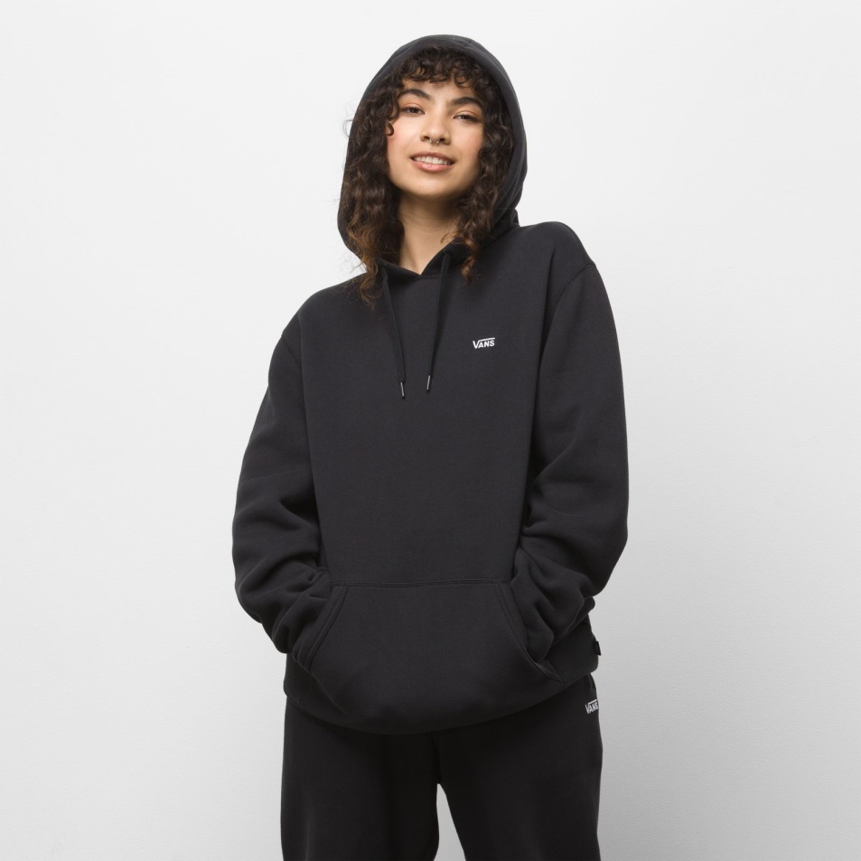 Vans Comfycush Pulóver Kapucnis Fekete
