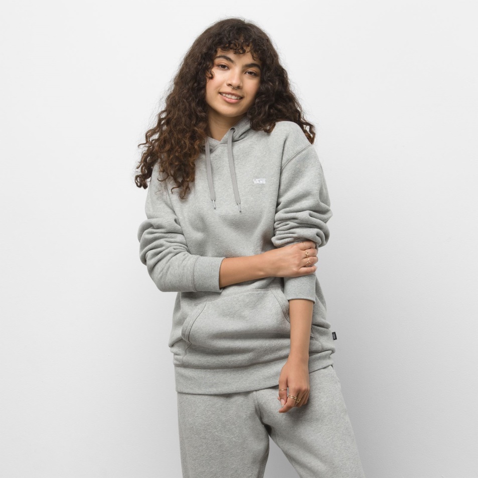 Furgonok Comfycush Pulóver Kapucnis, Cement Hanga