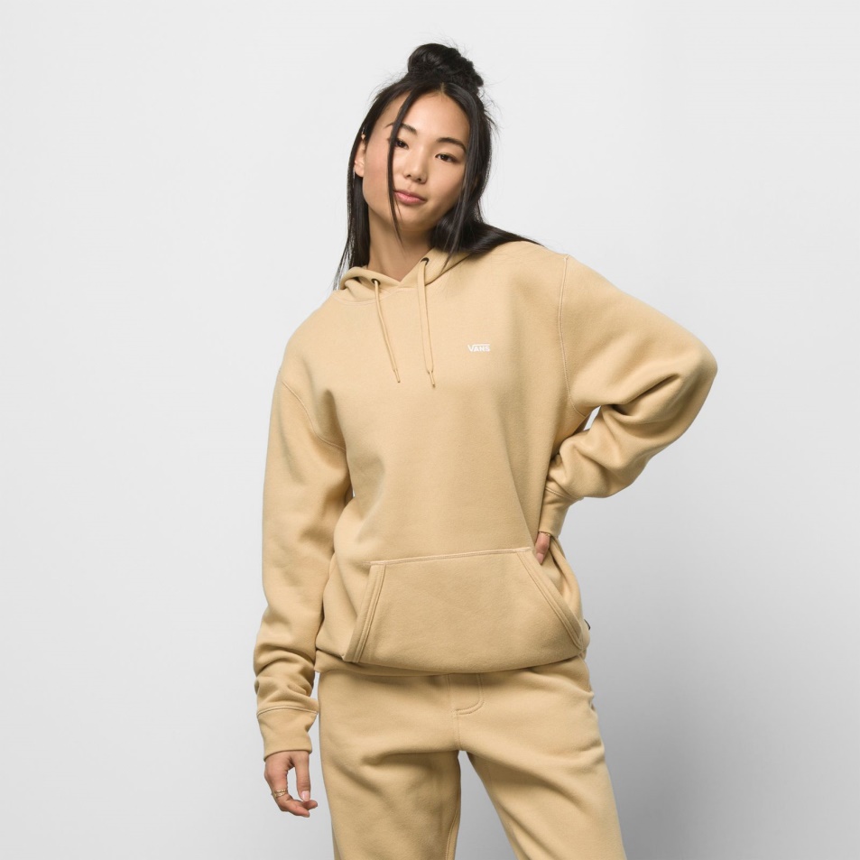 Vans Comfycush Pulóver Kapucnis Taos Taupe