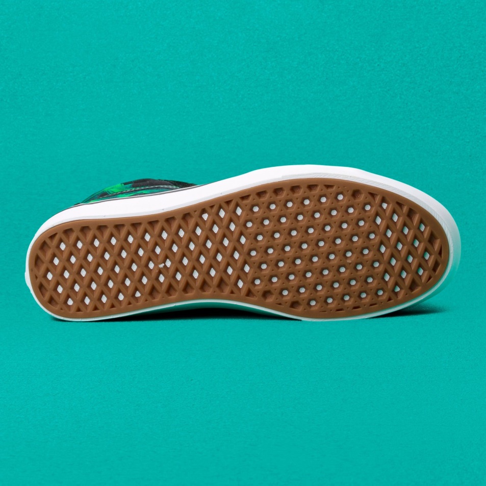 Vans Comfycush Sk8-hi Sötét Fekete-zöld Után