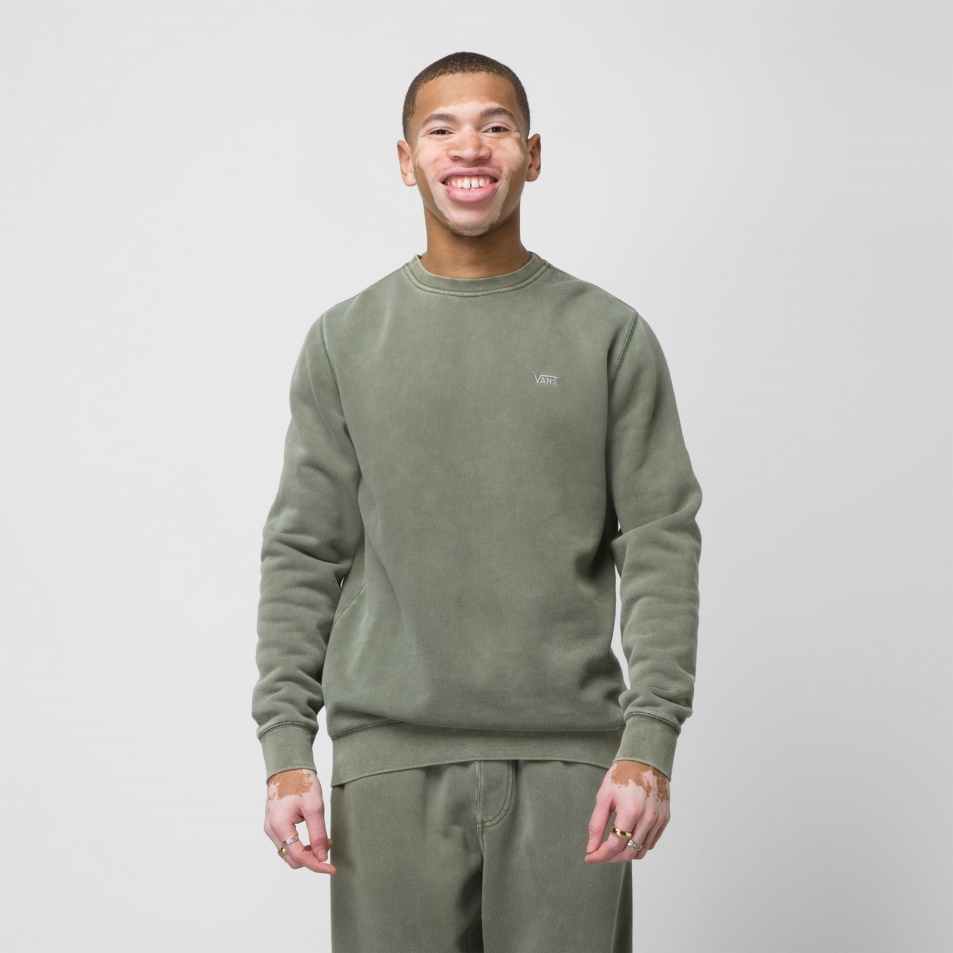 Furgonok Comfycush Mosás Pulóver Crew Duck Green
