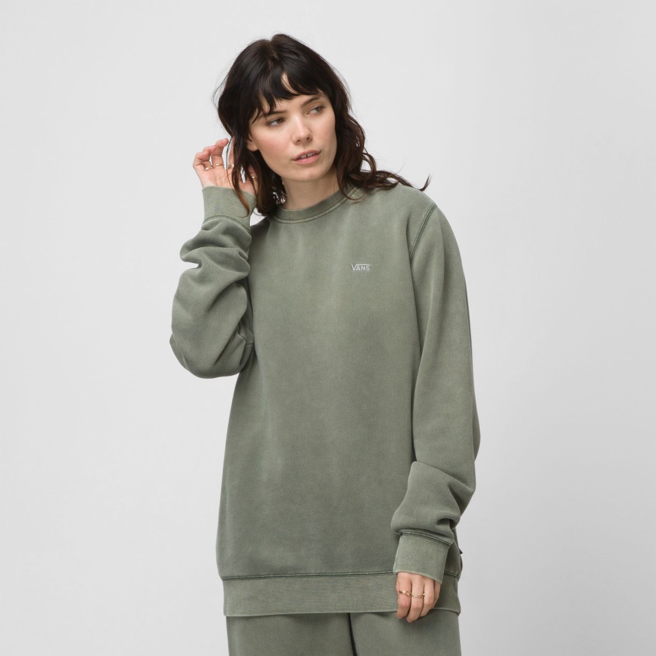 Furgonok Comfycush Mosás Pulóver Crew Duck Green