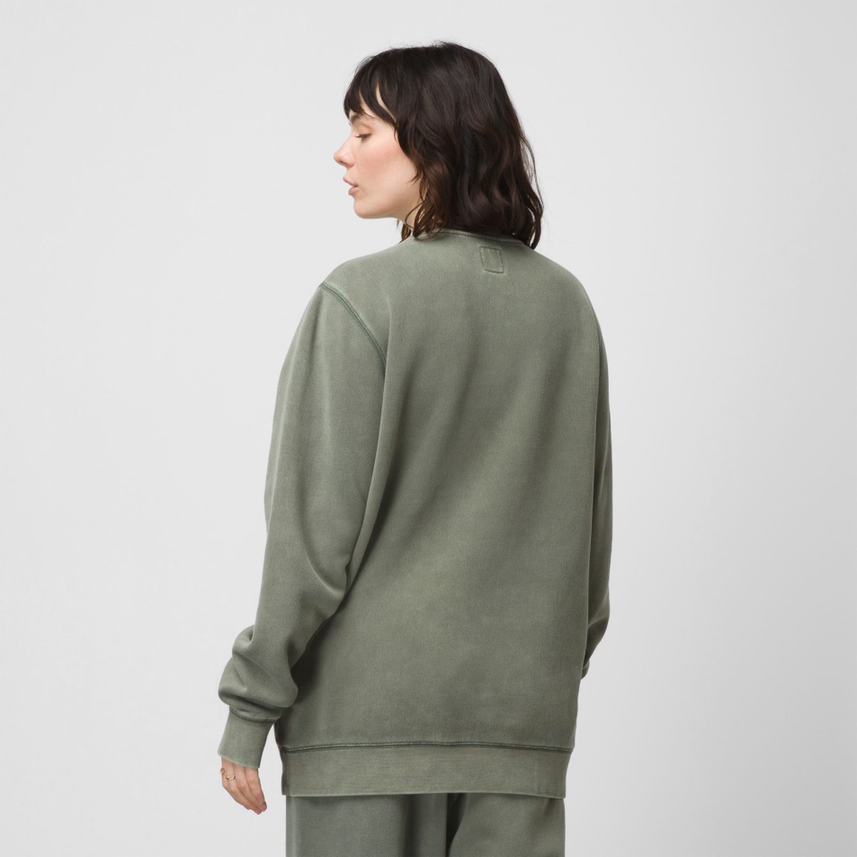 Furgonok Comfycush Mosás Pulóver Crew Duck Green
