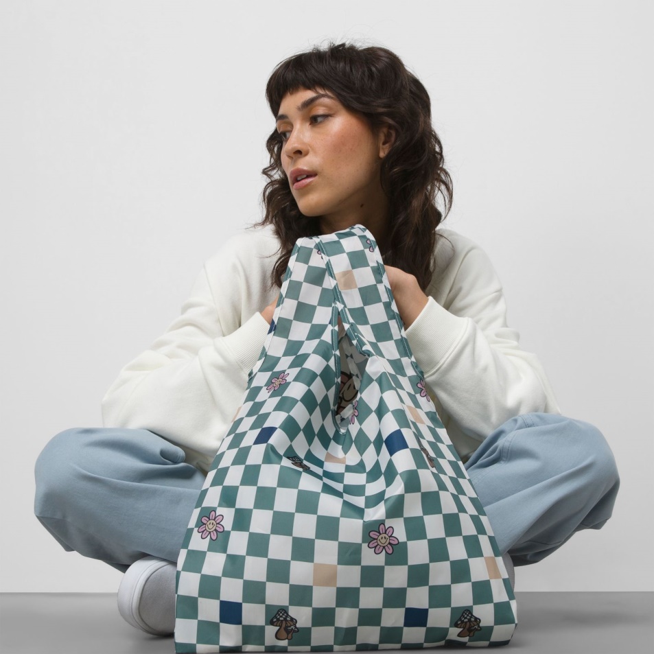 Furgonok Contortion Tote Bag Kacsa Zöld
