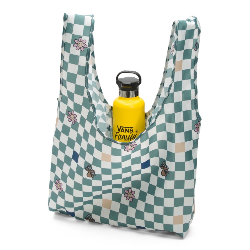 Furgonok Contortion Tote Bag Kacsa Zöld