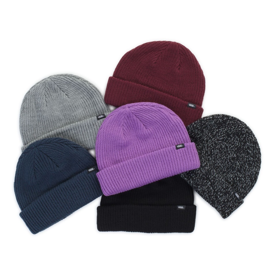 Vans Core Basics Beanie Black Heather