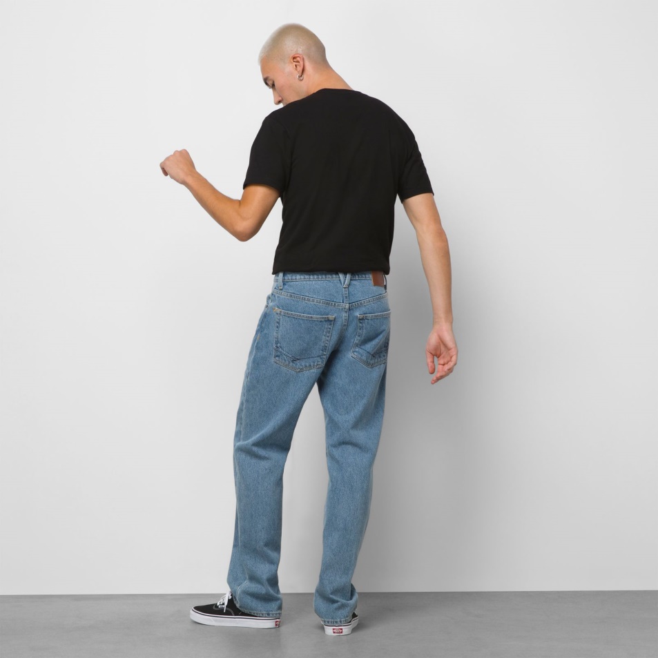 Vans Covina 5 Pocket Relaxed Farmer Nadrág Kőmosó