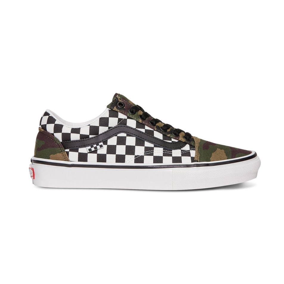Furgonok Vámos Sakktábla Camo Korcsolya Old Skool