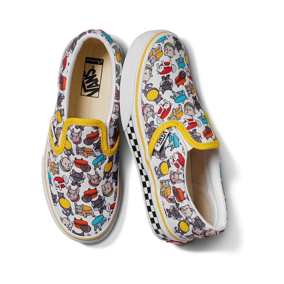 Furgonok Vámos Gyerekek Macaron Slip-on