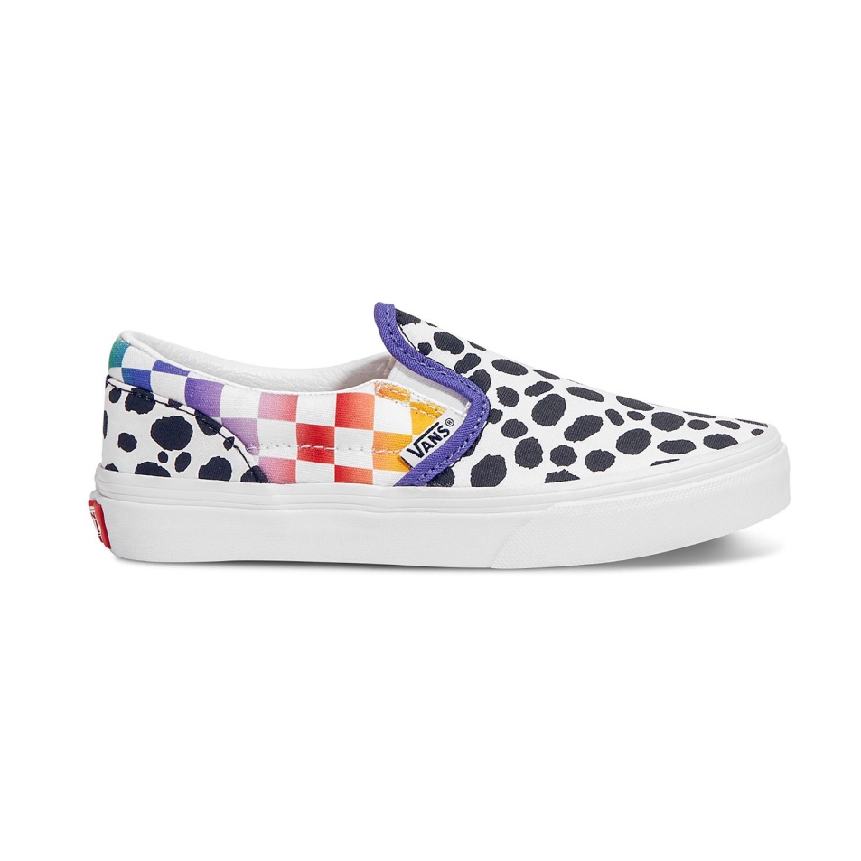 Furgonok Vámos Gyerekek Szivárvány Dalmát Slip-on