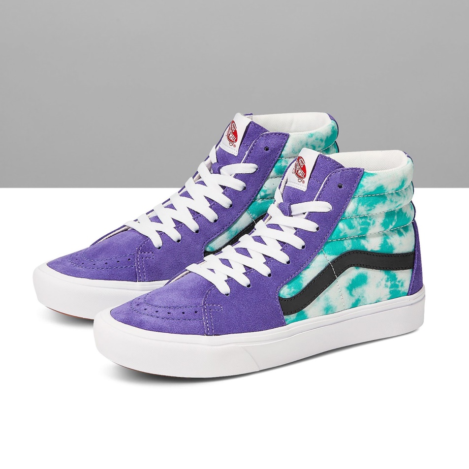 Furgonok Vámos Kékeszöld Savas Mosás Comfycush Sk8-hi