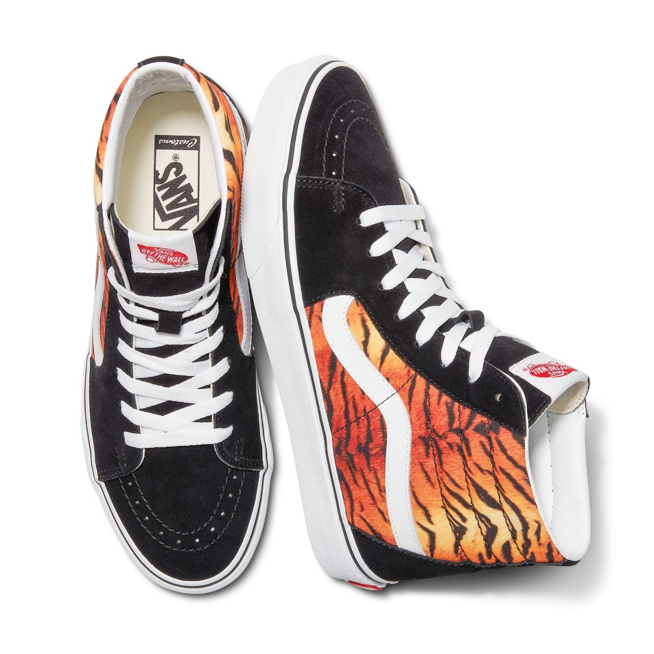 Furgonok Vám Tigris Csíkok Sk8-hi