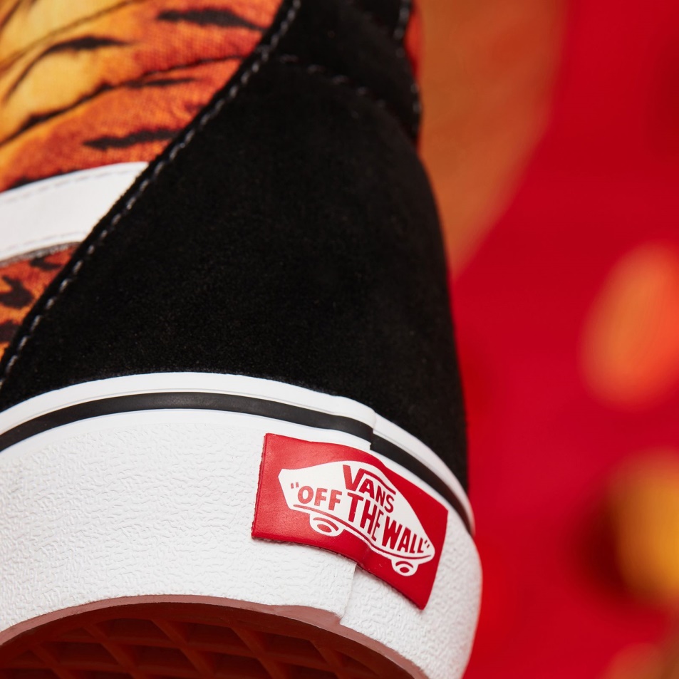 Furgonok Vám Tigris Csíkok Sk8-hi