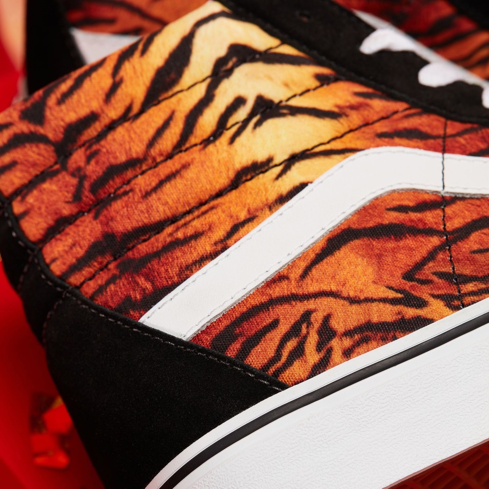Furgonok Vám Tigris Csíkok Sk8-hi