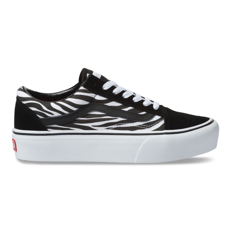 Zebra Old Skool Platform Furgon