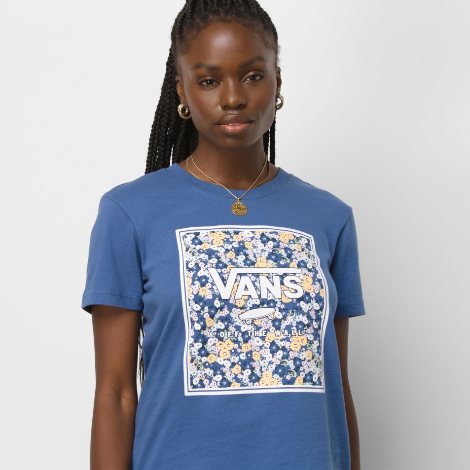 Vans Deco Box Crew Póló Igazi Sötétkék