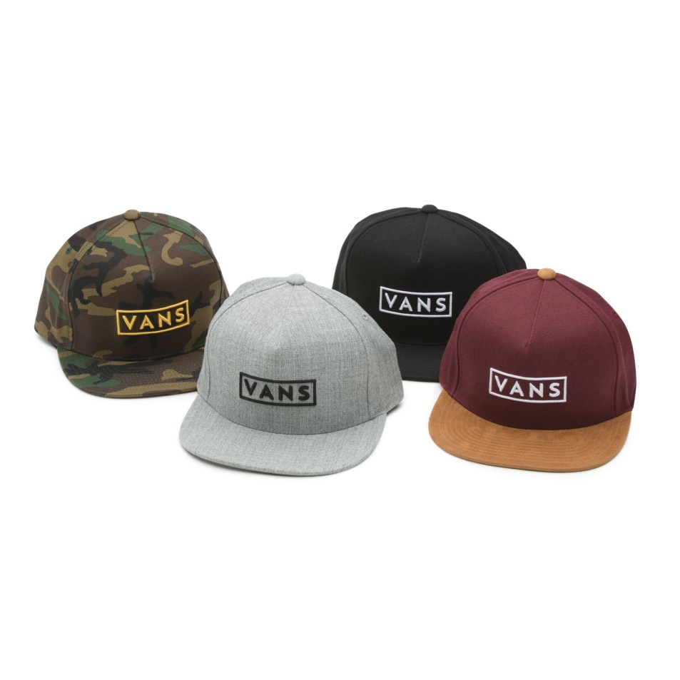 Furgonok Easy Box Snapback Sapka Fekete Férfiak