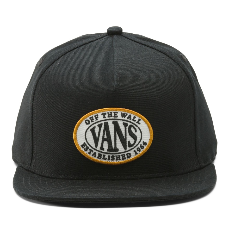 Furgonok Alapított Snapback Sapka Fekete