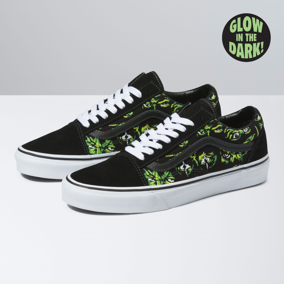 Vans Szeme A Sötétben Old Skool Black-multi