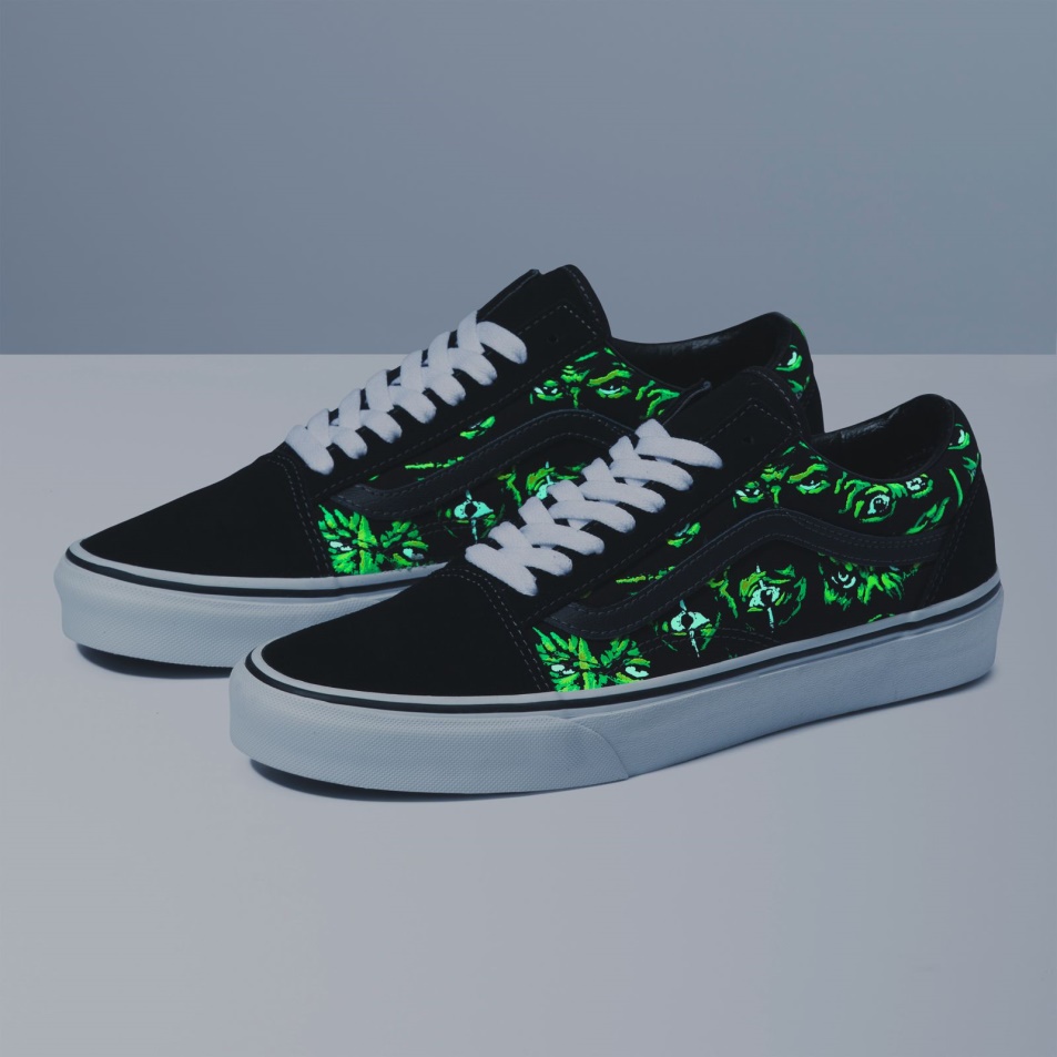 Vans Szeme A Sötétben Old Skool Black-multi