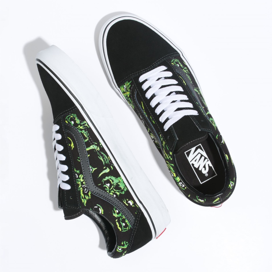 Vans Szeme A Sötétben Old Skool Black-multi